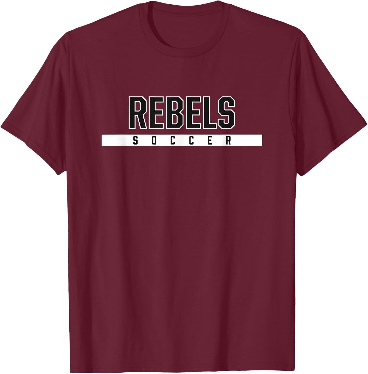 Rebels Legacy High School Soccer T-Shirt - T-Shirt | Maroon