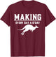 Making Every Day a G’day Kangoroo T-Shirt - T-Shirt | Maroon