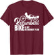Recumbent Bike Lover Funny Cycling Triker Recumbent Trike T-Shirt - T-Shirt | Maroon