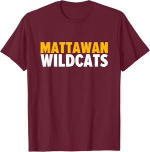 Mattawan Wildcats Bold T-Shirt - T-Shirt | Maroon