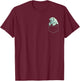 Funny Manatee Art Women Kids Sea Cow Lover Manatee T-Shirt - T-Shirt | Maroon