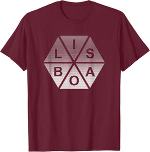 Lisboa T-Shirt - T-Shirt | Maroon