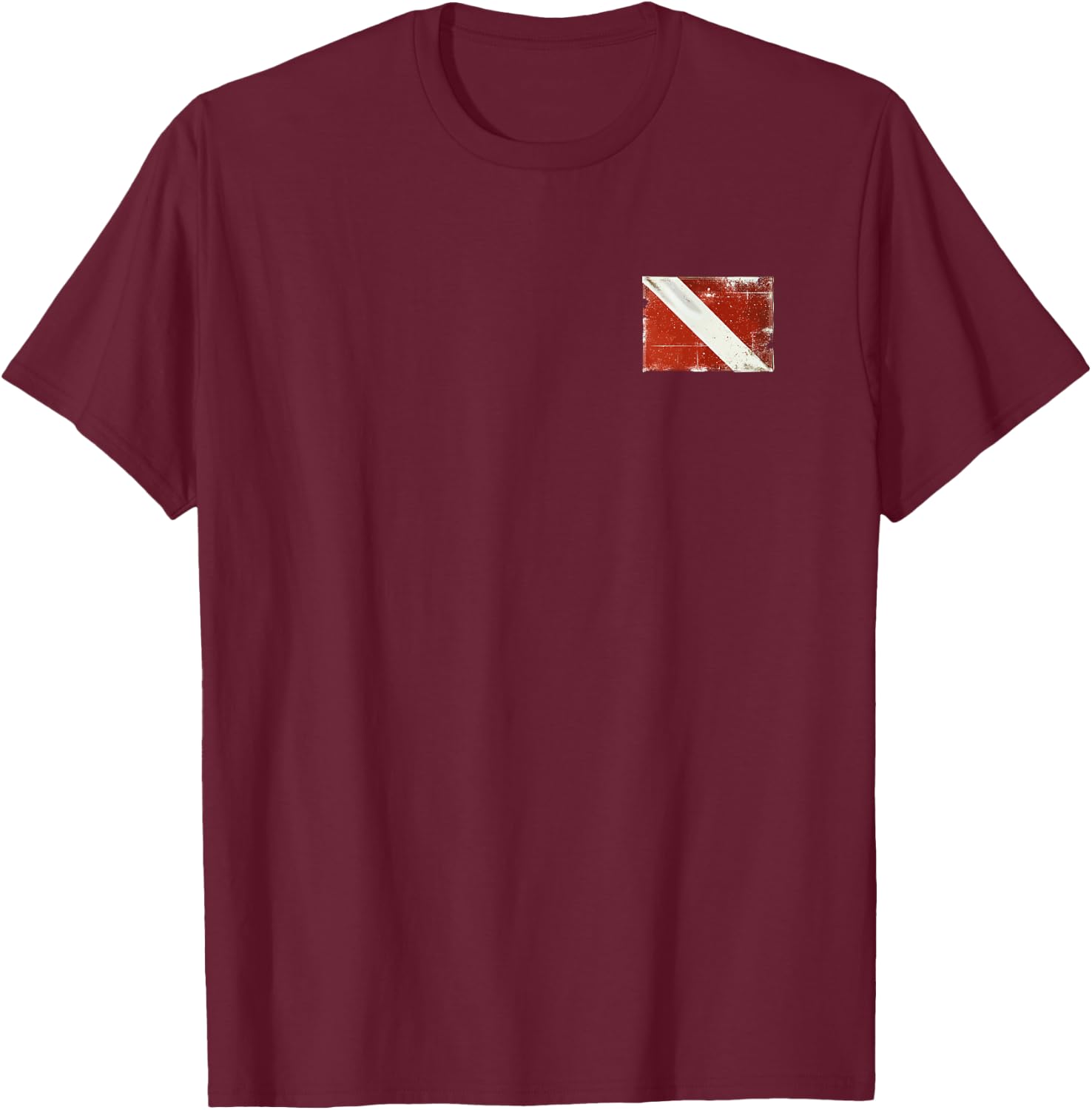 Wanted Dead Not Alive - Lionfish Funny Scuba Diving T-Shirt - T-Shirt | Maroon