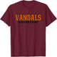 Merrill Vandals Baseball T-Shirt - T-Shirt | Maroon