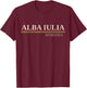 Alba Iulia Romania T-Shirt - T-Shirt | Maroon