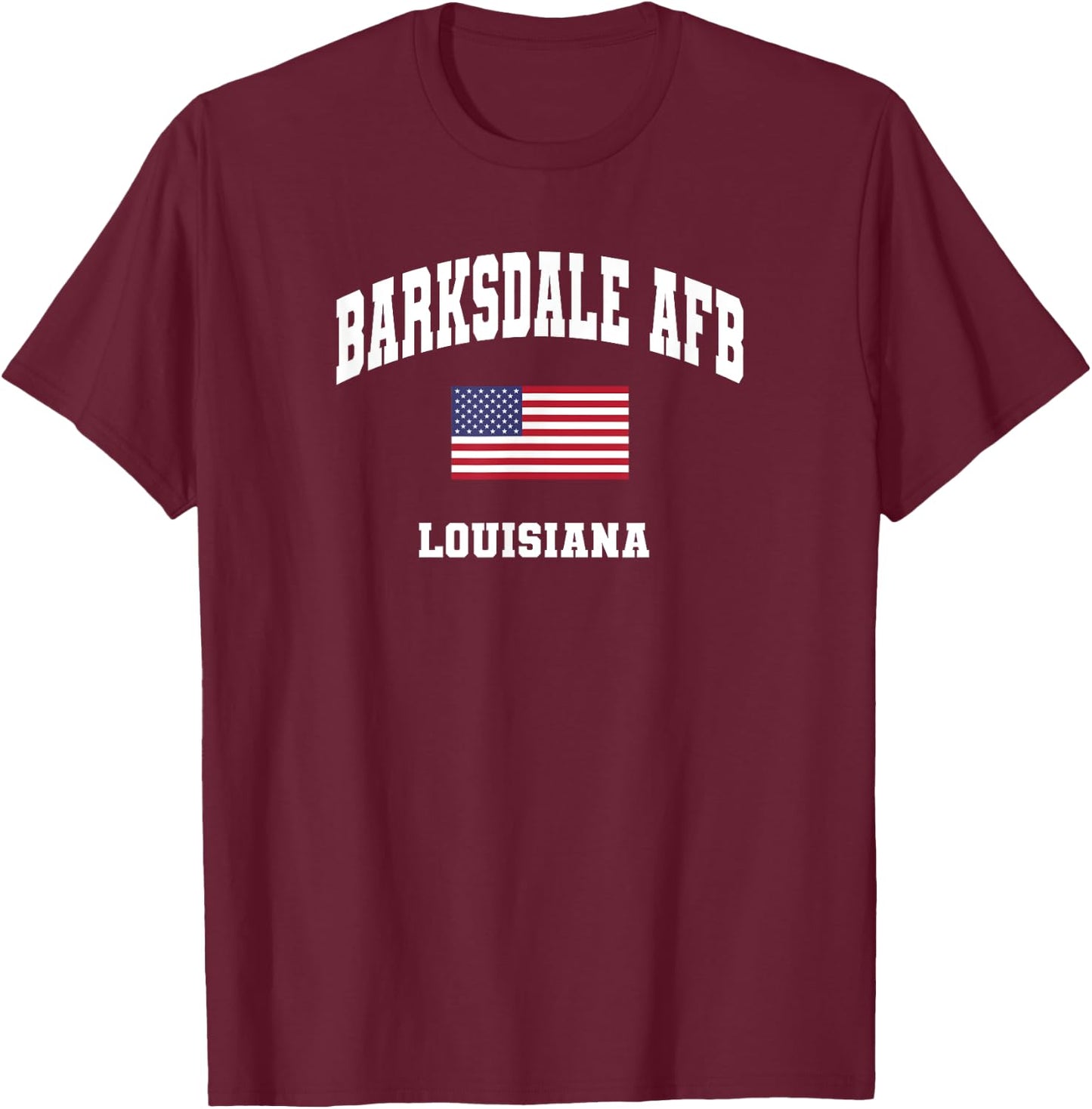 Barksdale AFB T-Shirt - T-Shirt | Maroon
