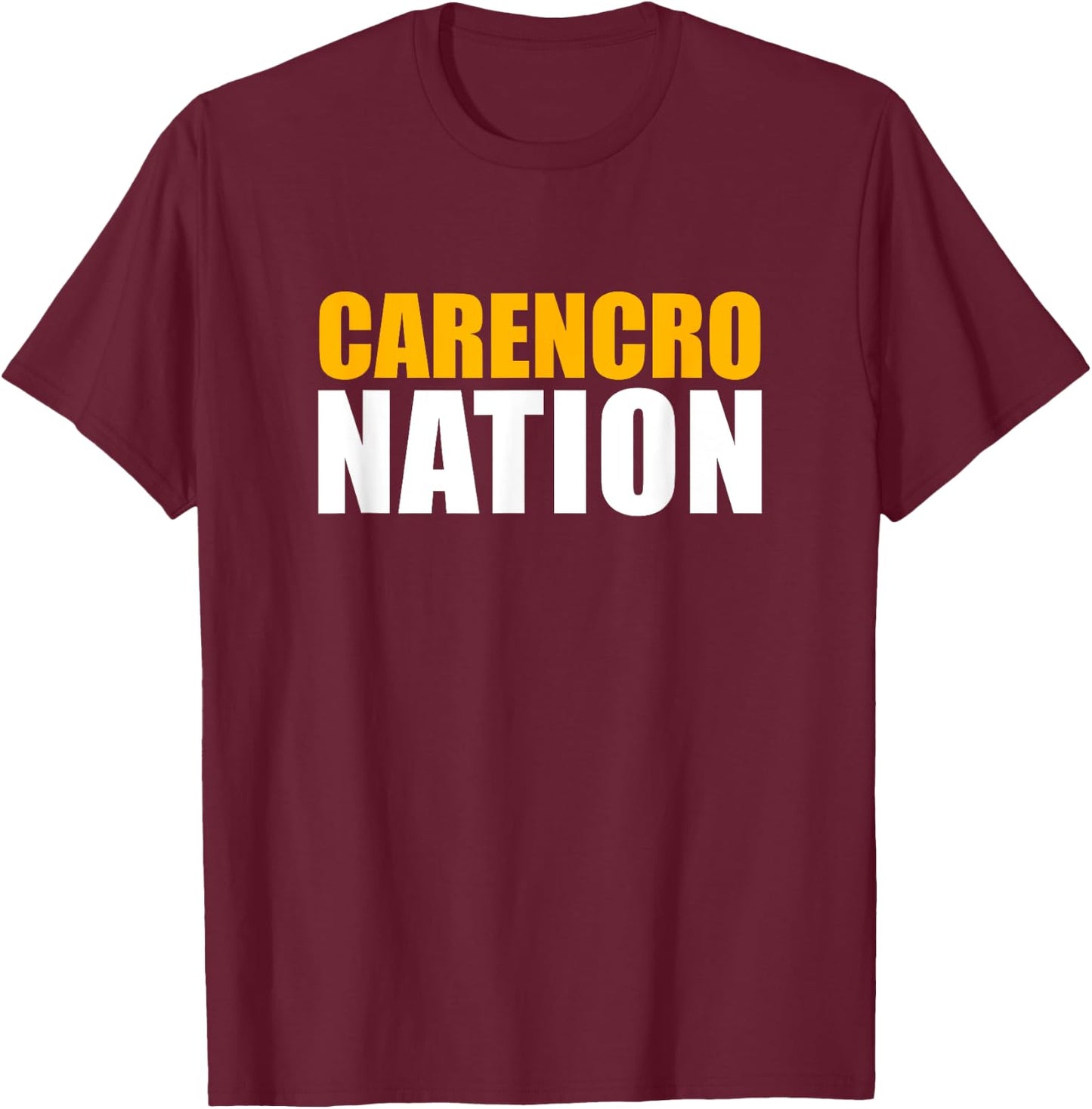 Carencro High School Nation T-Shirt - T-Shirt | Maroon