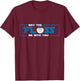 Funny Dentist Gift May The Floss Be With You Women T-Shirt - T-Shirt | Maroon