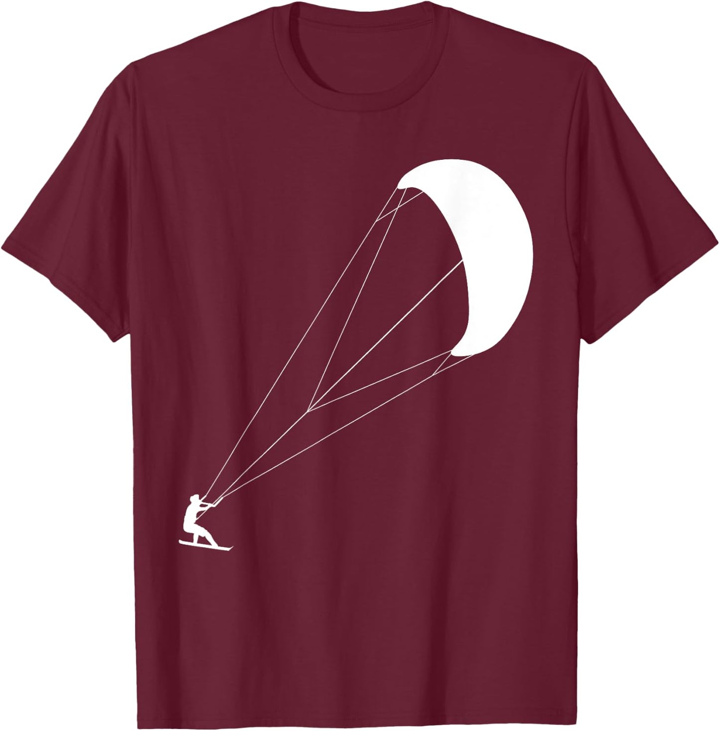 Kiters Kiting - Kitesurfer Surfing Kiteboard Kitesurfing T-Shirt - T-Shirt | Maroon