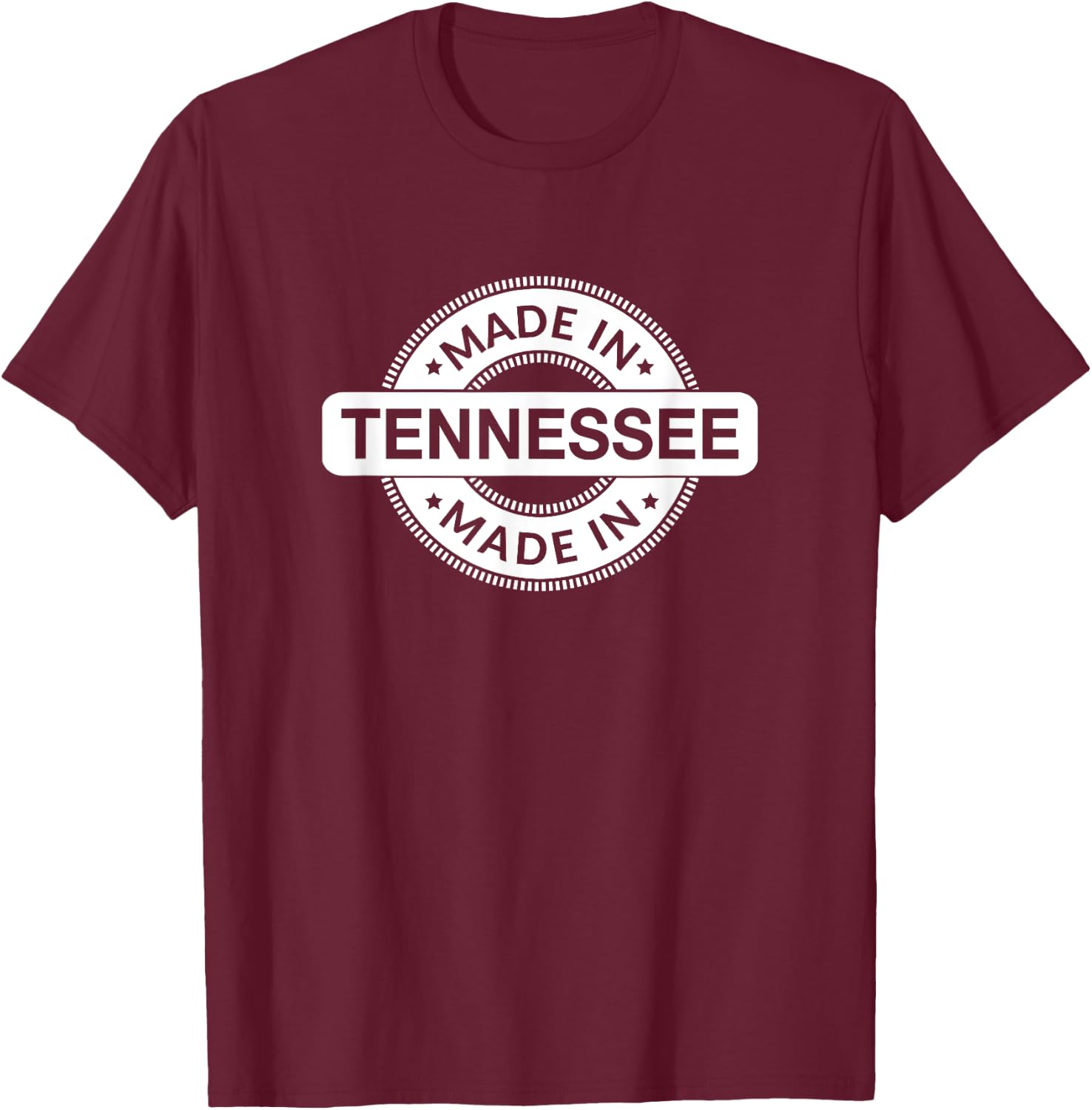 Tennessee Home - Made in Tennessee - Classic T-Shirt - T-Shirt | Maroon
