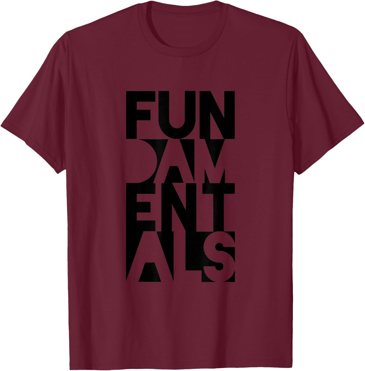 Uncle Drew: Fundamentals (Black) T-Shirt - T-Shirt | Maroon