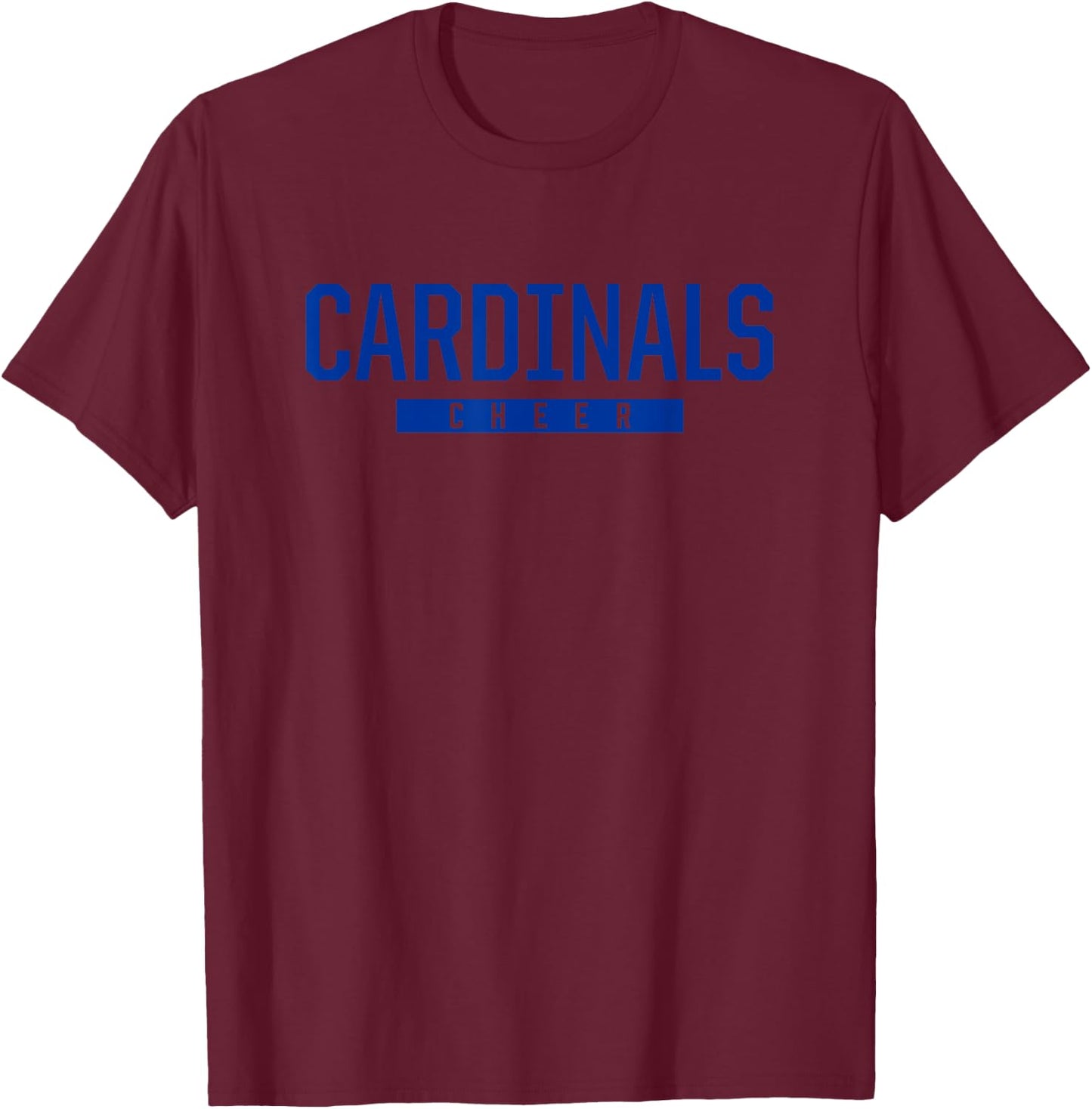 Cheer HS T-Shirt - T-Shirt | Maroon