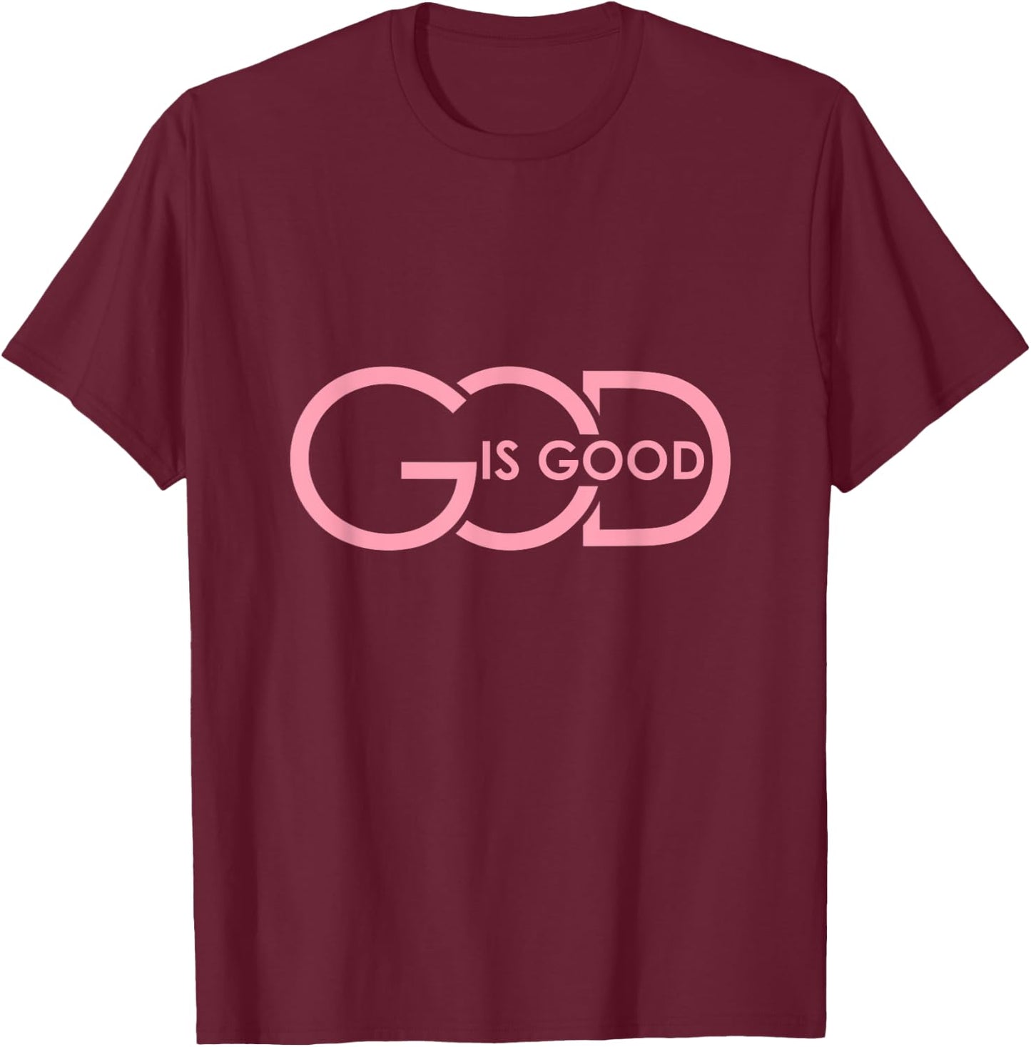 God is Good, Men, Women and Youth T-Shirt - T-Shirt | Maroon