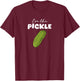 I'm The Pickle For Halloween And Group Costume Party T-Shirt - T-Shirt | Maroon