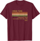 Italy Cinque Terre National Park T-Shirt - T-Shirt | Maroon