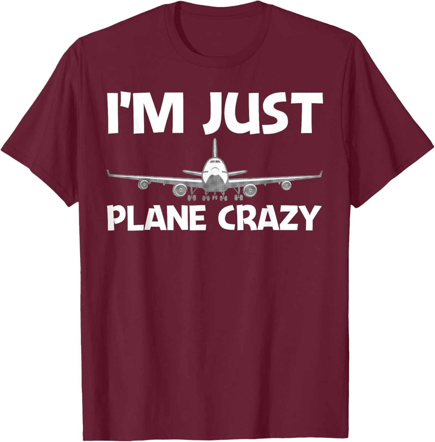 Cool Airplane Women Aviation Plane Airplane Pilot T-Shirt - T-Shirt | Maroon