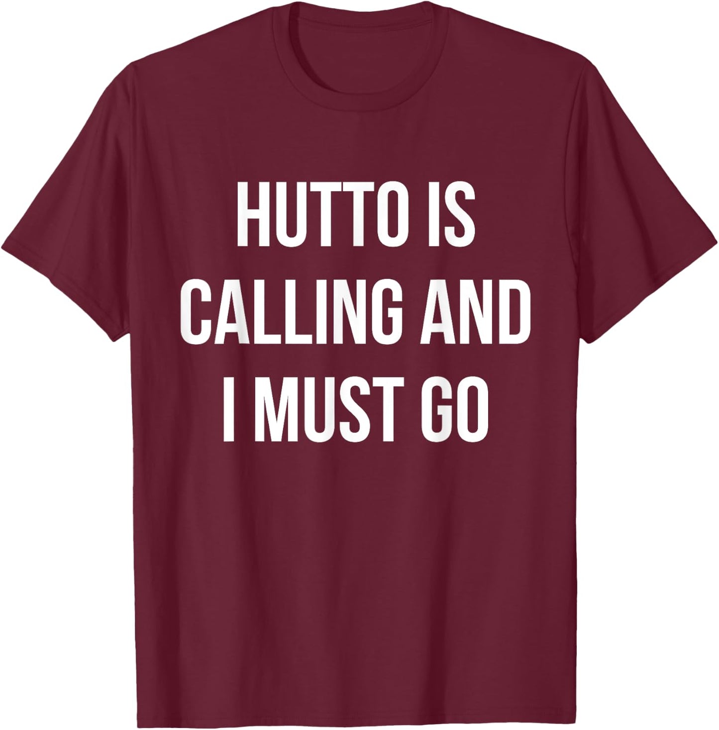 Hutto City Funny Hutto T-Shirt - T-Shirt | Maroon