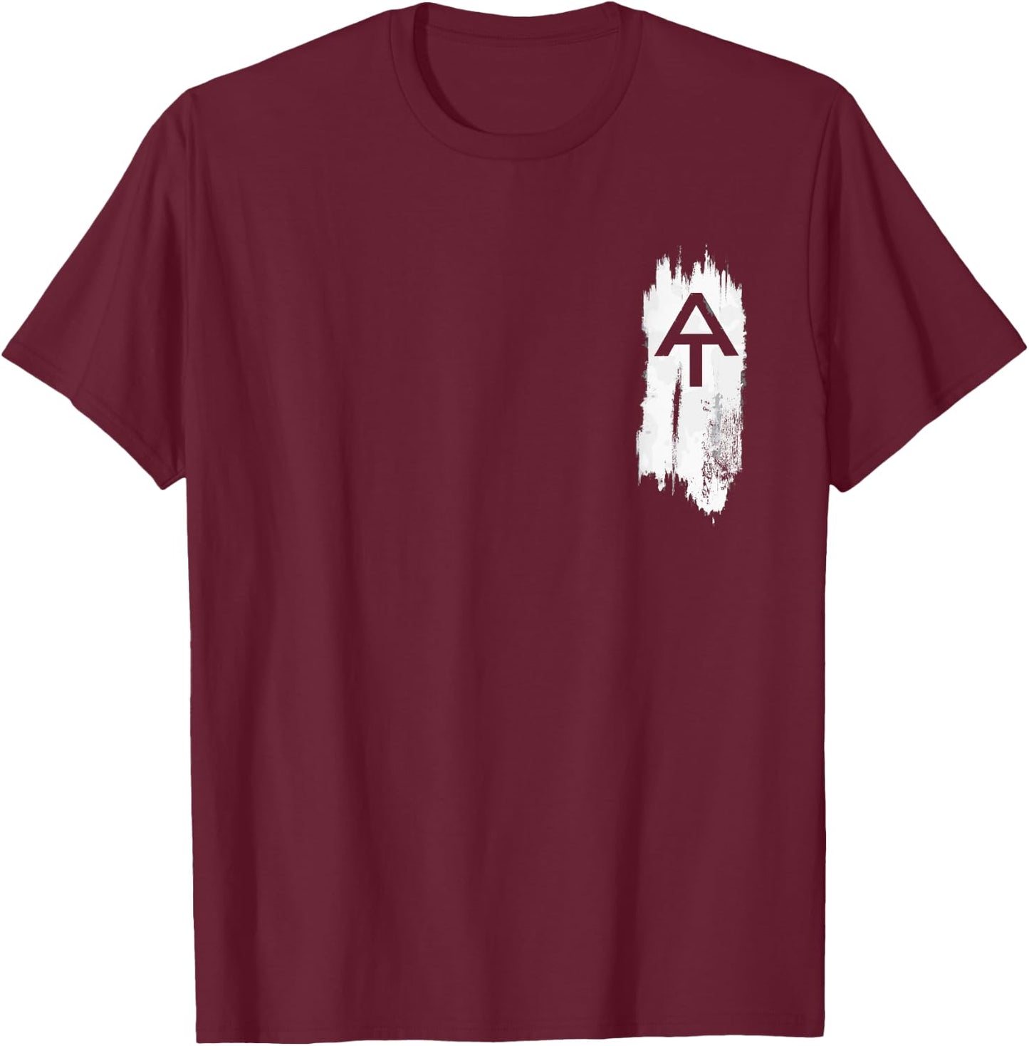 Appalachian Trail Blaze Pocket Patch T-Shirt - T-Shirt | Maroon