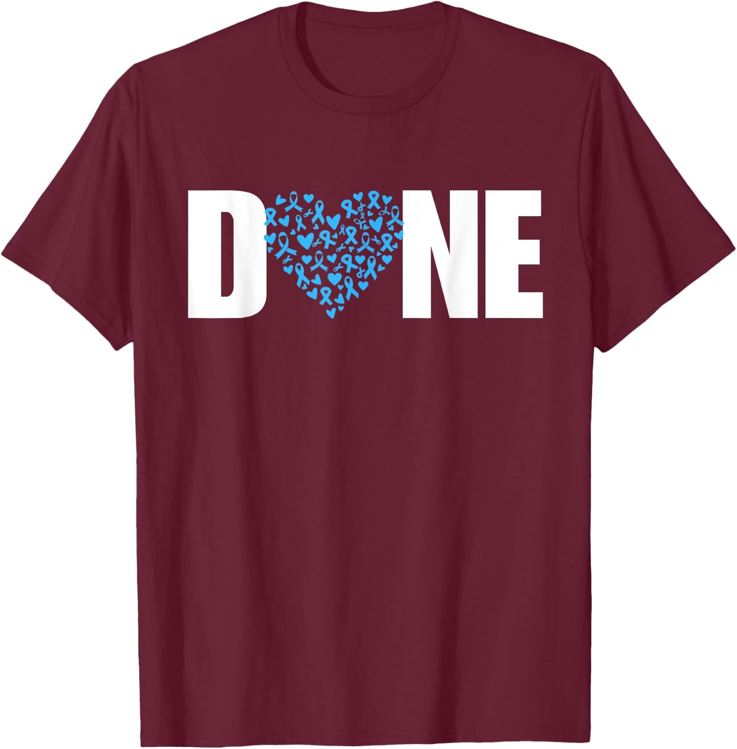 Last Day Of Chemo Radiation Prostate Cancer Survivor T-Shirt - T-Shirt | Maroon