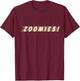 Funny Zoomies Gift Dog Lover Puppy Owner Agility Trainer Women Kids T-Shirt - T-Shirt | Maroon