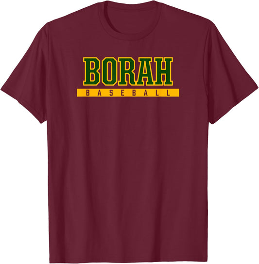 Borah High School Baseball T-Shirt - T-Shirt | Maroon