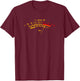 Retro VU Meter Vintage Hi-Fi Audio Stereo Music Sound T-Shirt - T-Shirt | Maroon