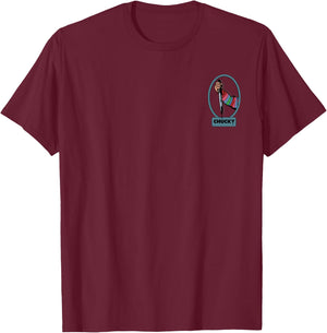 Chucky Stab Front & Back T-Shirt - T-Shirt | Maroon