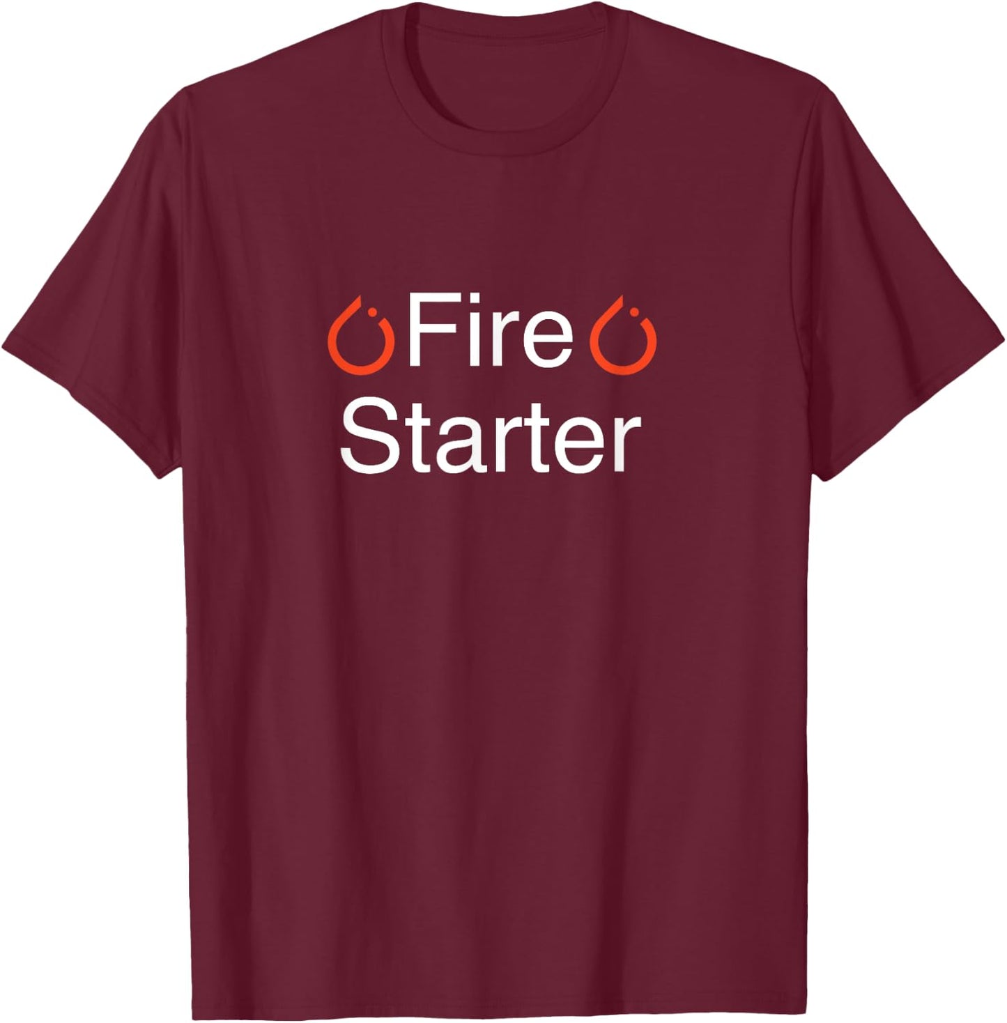Pytorch. Fire Starter. Python funny coder programmer joke T-Shirt - T-Shirt | Maroon