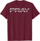 Pray Christian Prayer Jesus Christ Study Bible Lover T-Shirt - T-Shirt | Maroon