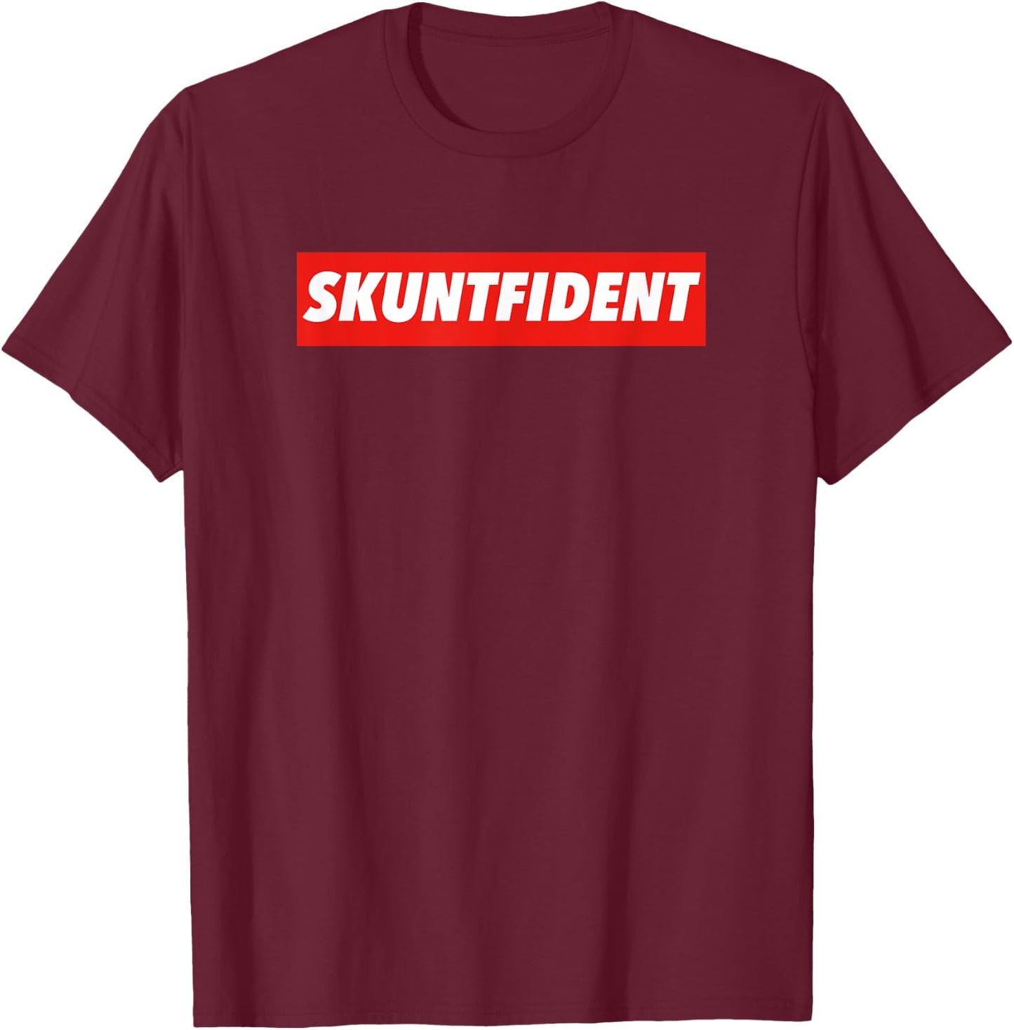 Guyana Skuntfident Skunt - Guyanese Soca T-Shirt - T-Shirt | Maroon