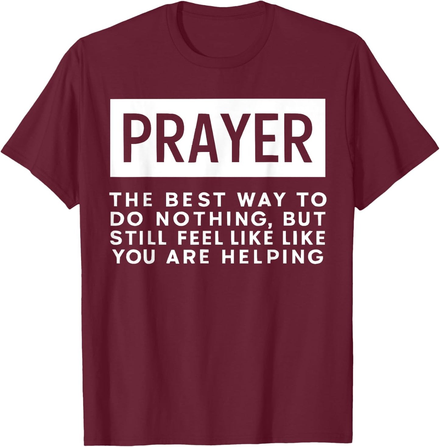 Atheism Anti-Religion Agnostic Freethinker Atheist T-Shirt - T-Shirt | Maroon
