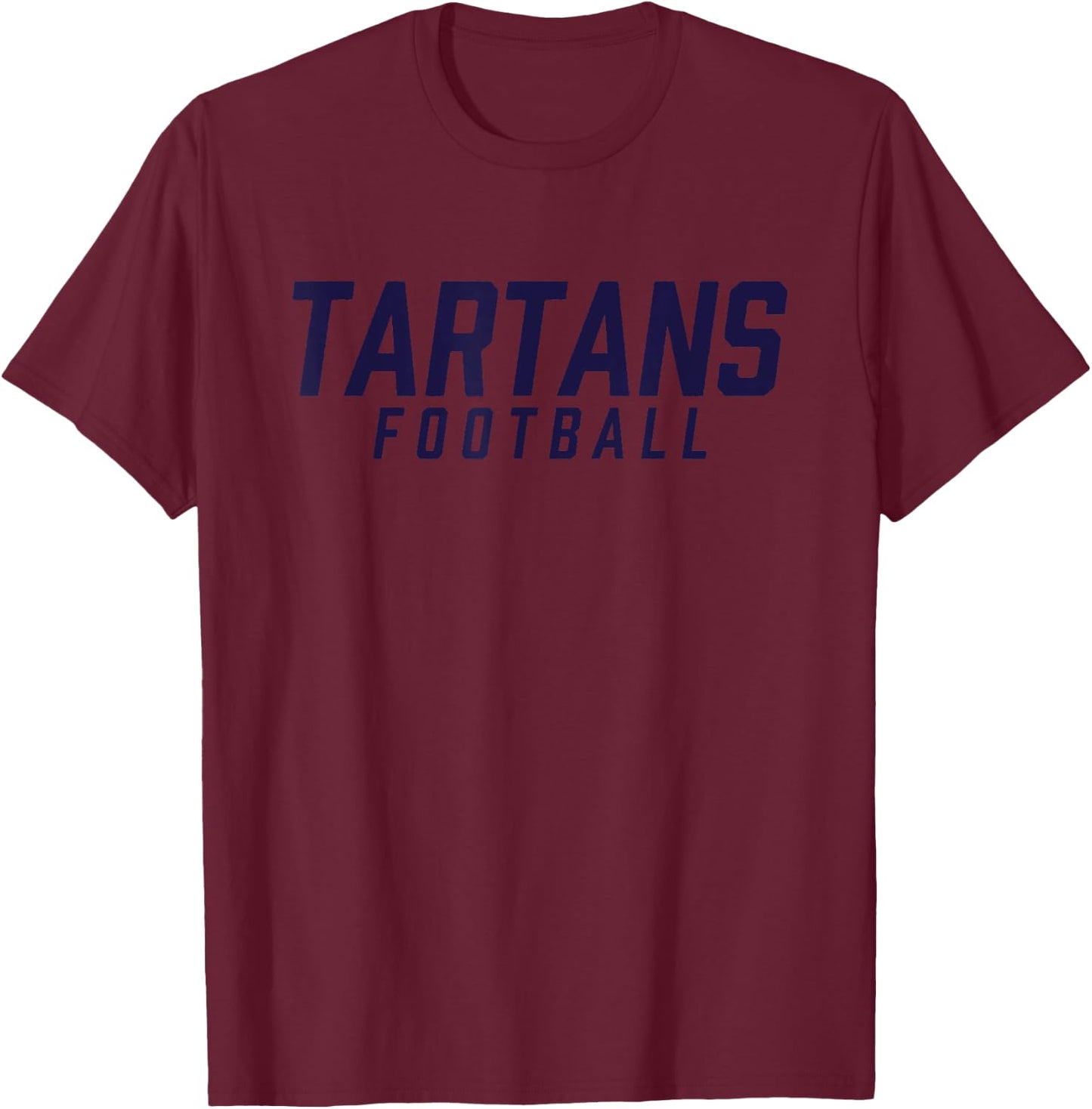 Highland Regional High School Football Team T-Shirt - T-Shirt | Maroon