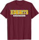 Knights Basketball Northern Nash High School T-Shirt - T-Shirt | Maroon