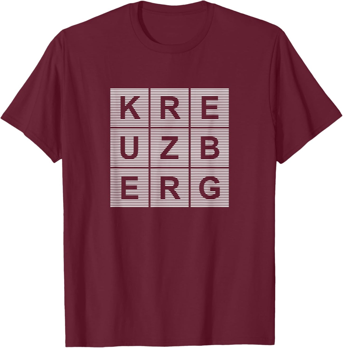 Kreuzberg T-Shirt - T-Shirt | Maroon