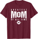 Greatest Mom of All Time Mother's Day #1 Best Mama Goat Icon T-Shirt - T-Shirt | Maroon