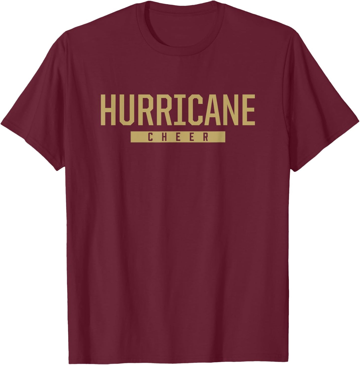 Jonesboro Hurricane Cheer HS T-Shirt - T-Shirt | Maroon