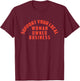 Support Your Local Woman Owned Business T-Shirt - T-Shirt | Maroon