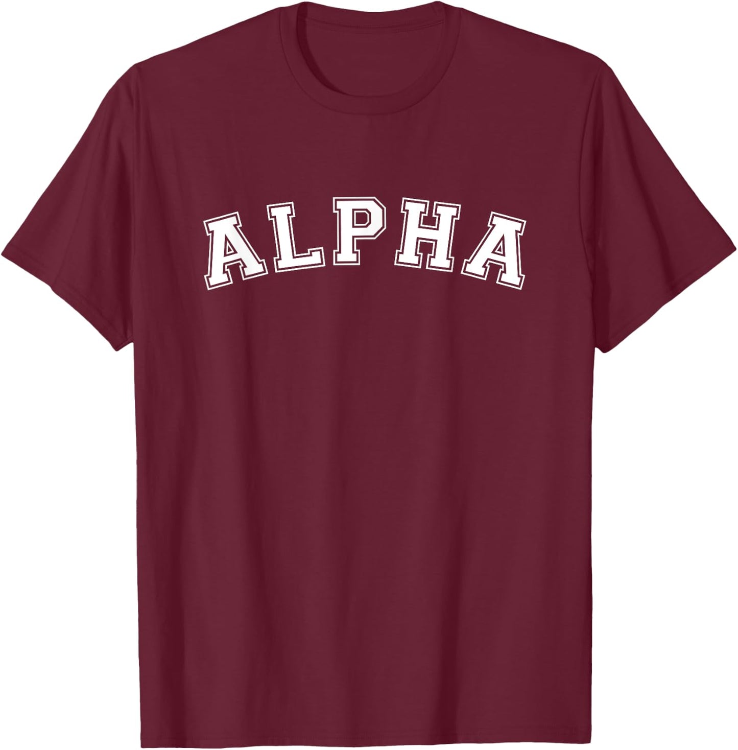 Alpha Team Alpha T-Shirt - T-Shirt | Maroon