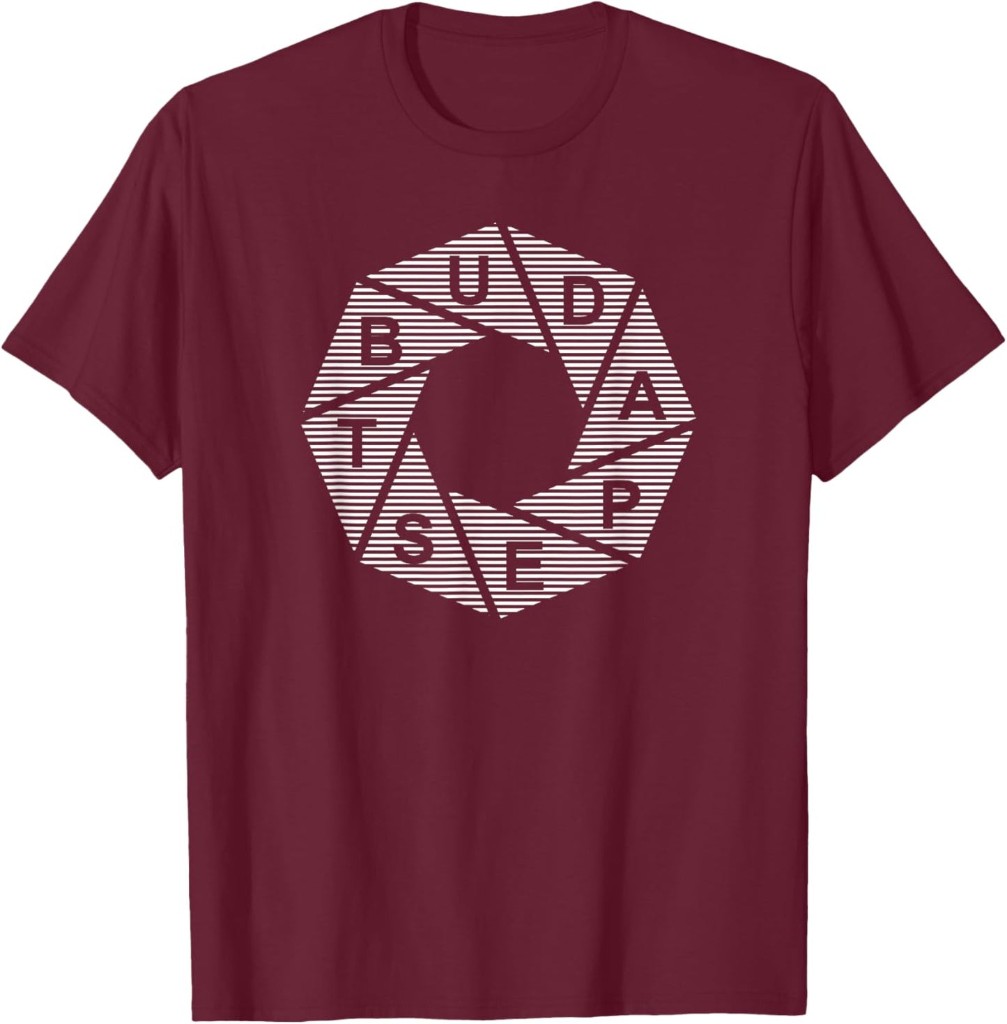 Budapest T-Shirt - T-Shirt | Maroon