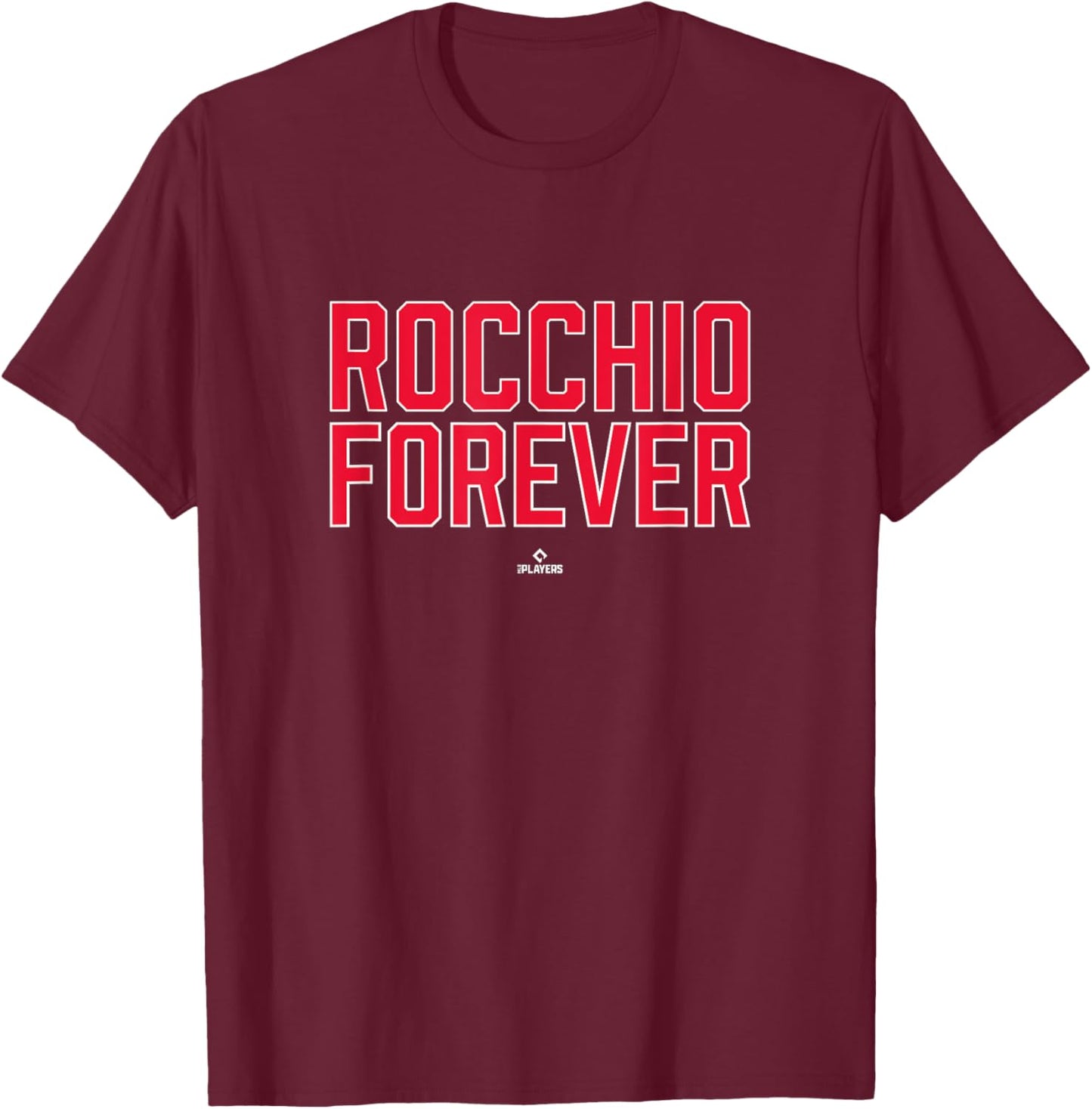 Forever Brayan Rocchio Prospect Baseball Fan Gear T-Shirt - T-Shirt | Maroon