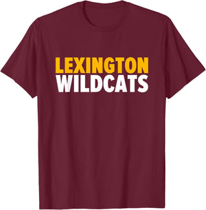 Lexington Wildcats Bold T-Shirt - T-Shirt | Maroon