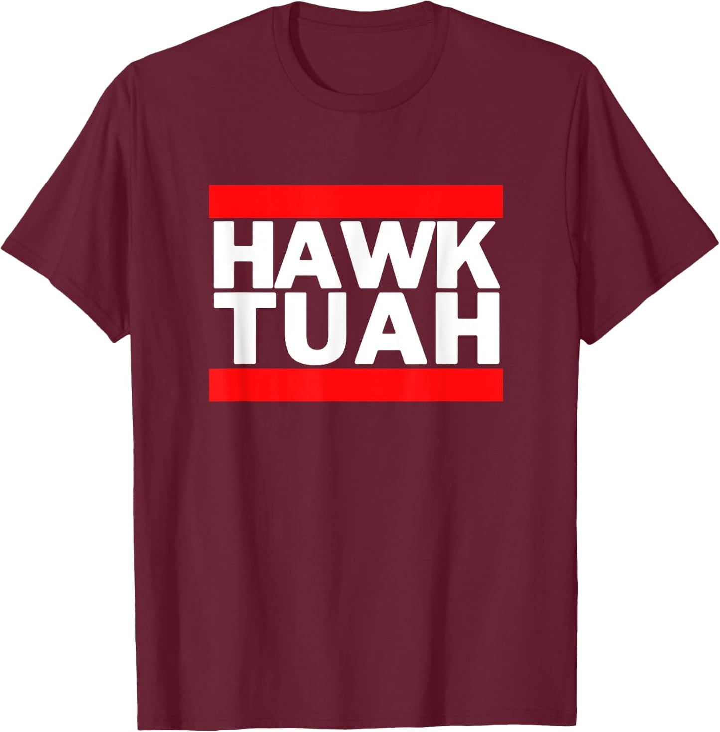 Hawk-Tuah | sound spit on that thing funny viral video T-Shirt - T-Shirt | Maroon