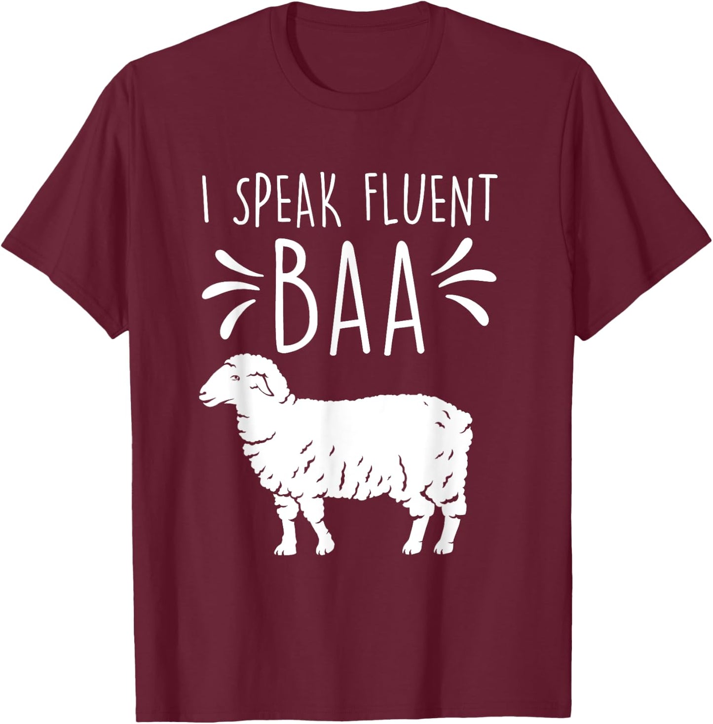 Sheep farmer herding T-Shirt - T-Shirt | Maroon