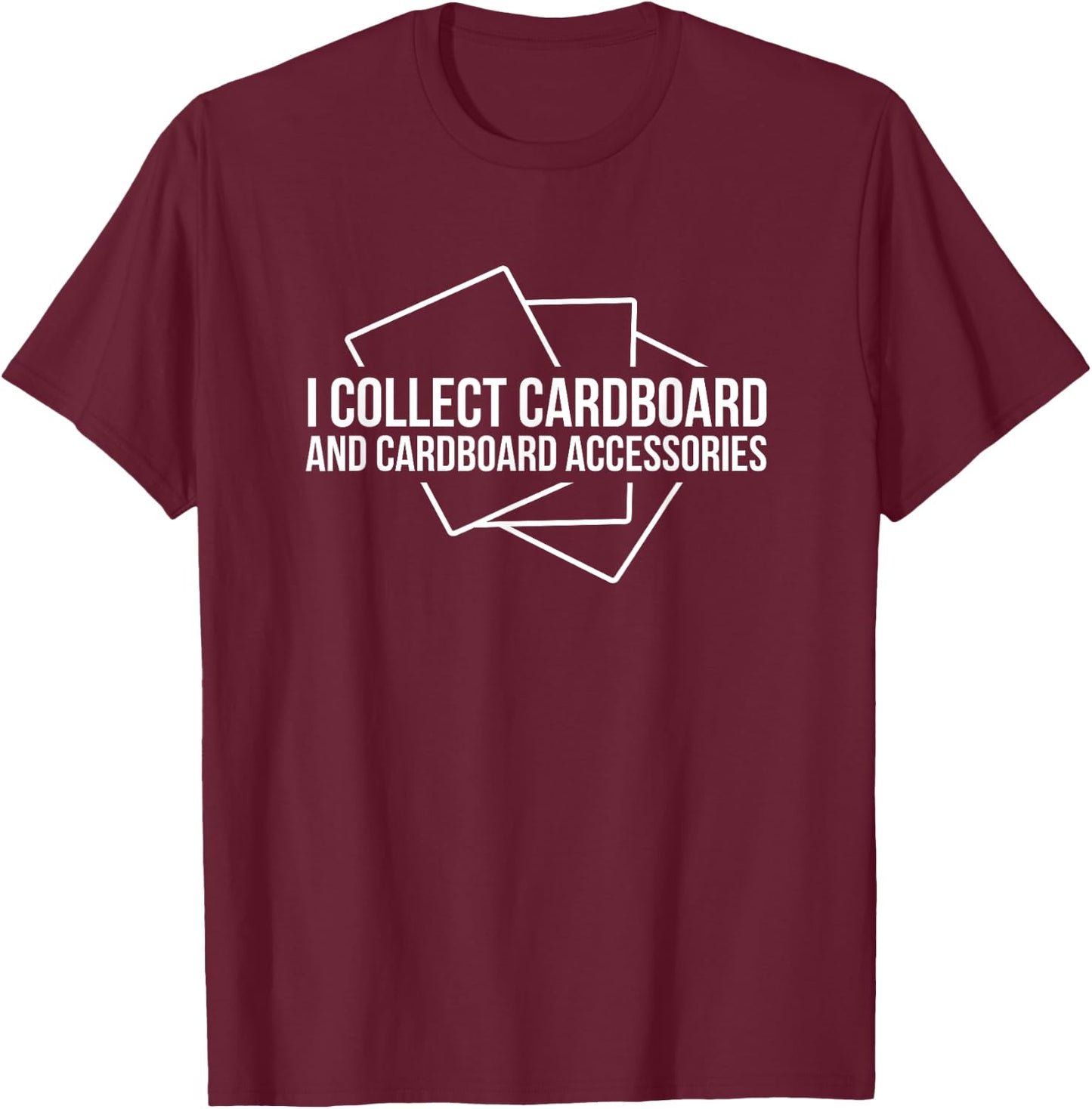 TCG / Trading Card Game - Funny Cardboard Collectibles Gift T-Shirt - T-Shirt | Maroon