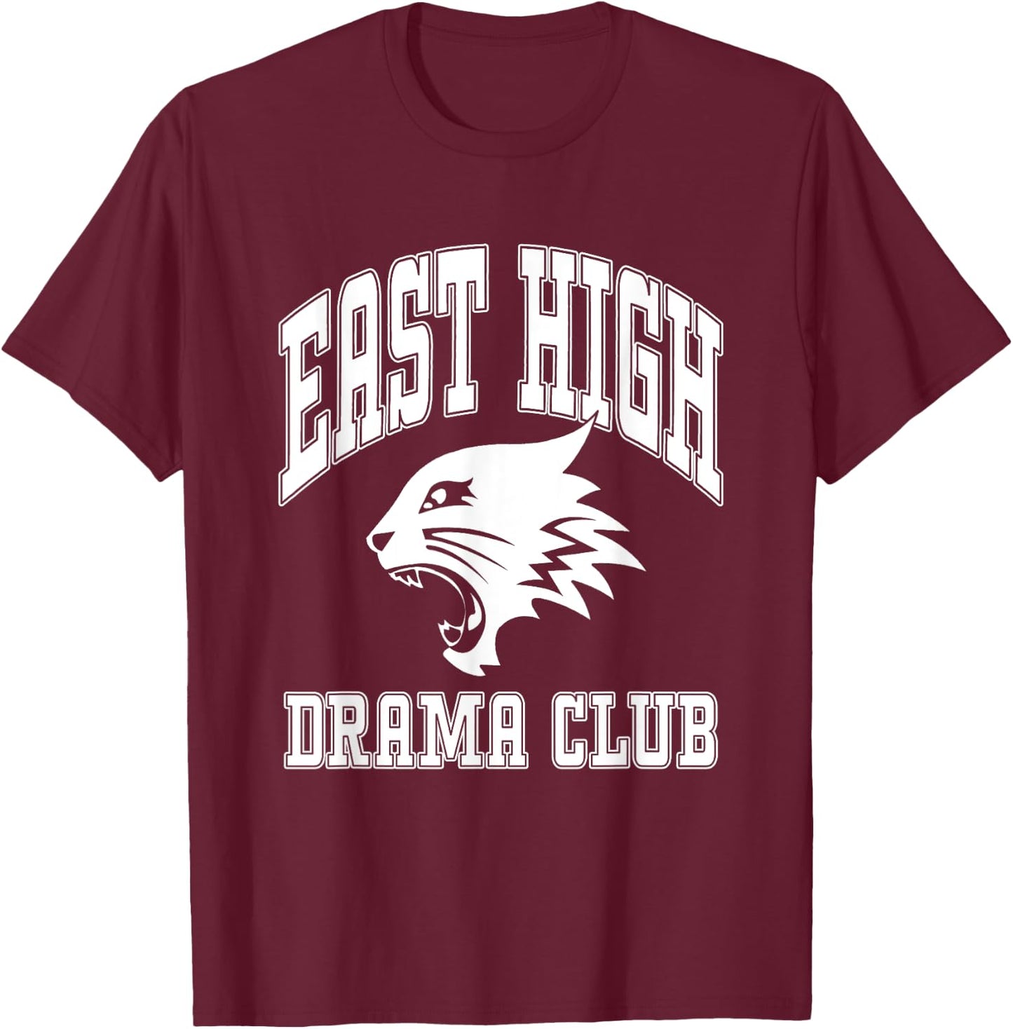 Disney High School Musical The Series East High Drama Club T-Shirt - T-Shirt | Maroon
