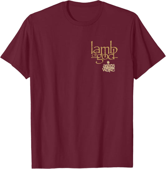 Lamb of God – Ashes Of The Wake 20th T-Shirt - T-Shirt | Maroon