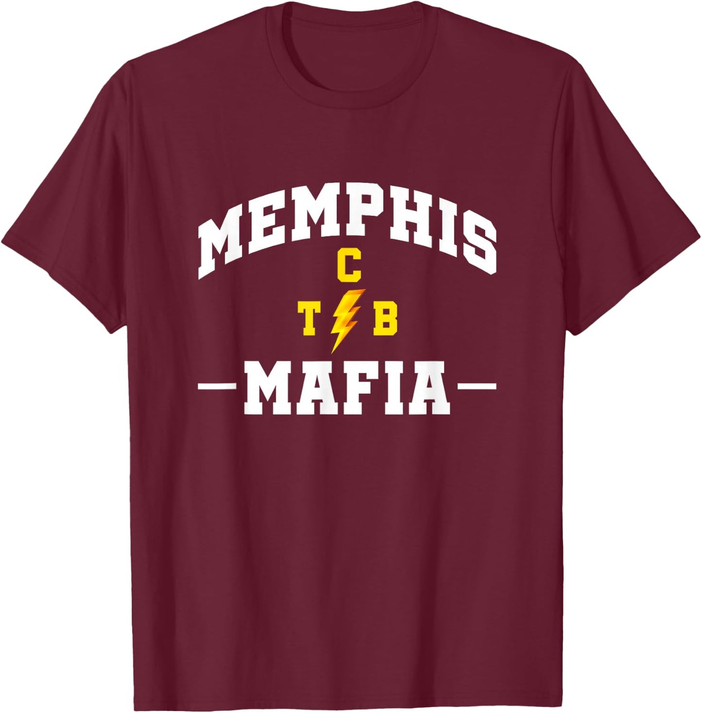 Memphis Mafia Tennessee USA TN State Pride T-Shirt - T-Shirt | Maroon