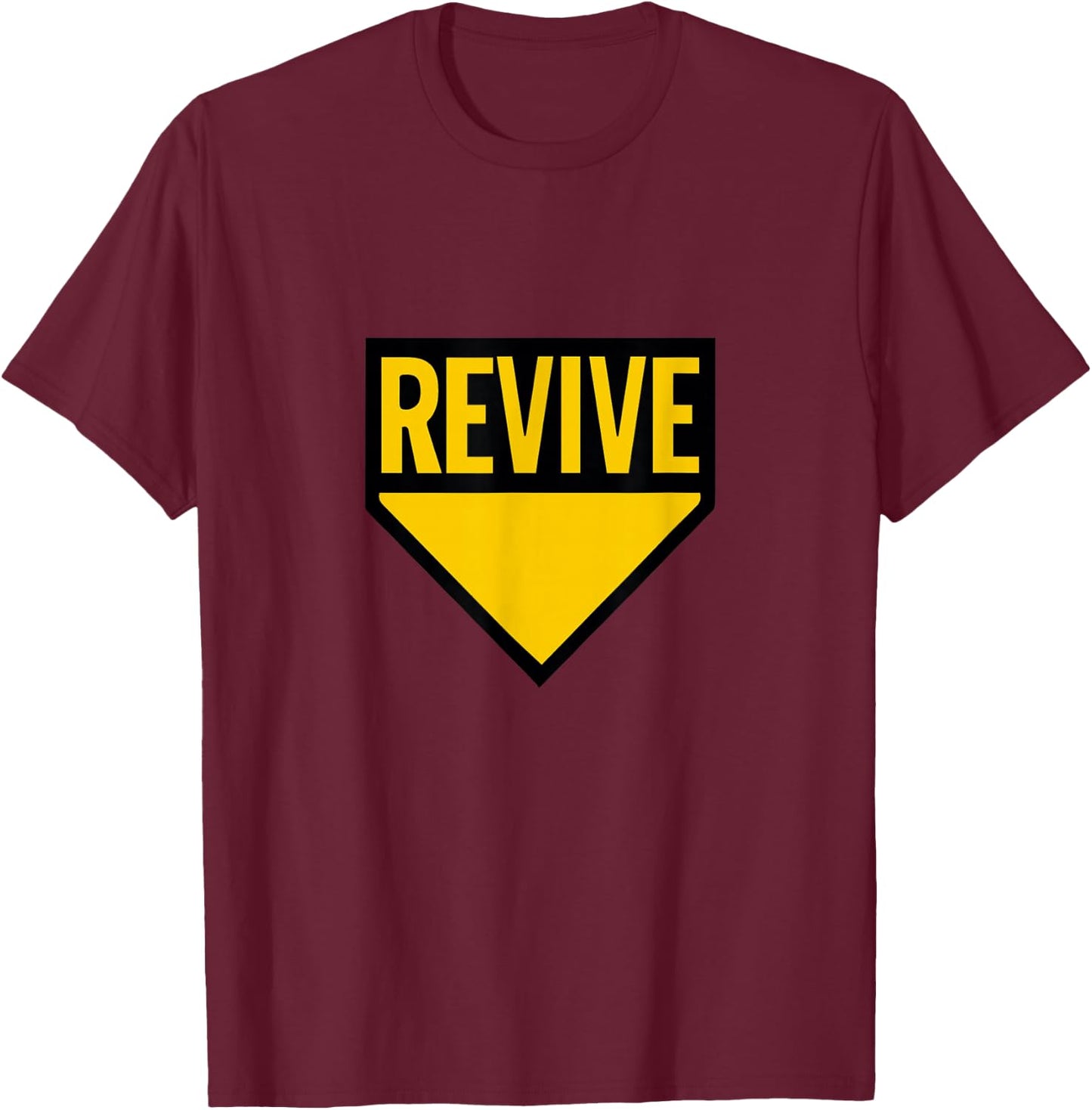 Classic Videogame Call of the Zombie Apocalypse Revive T-Shirt - T-Shirt | Maroon