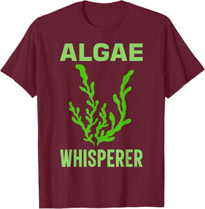 Seaweed Design for Algae Lovers T-Shirt - T-Shirt | Maroon