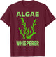 Seaweed Design for Algae Lovers T-Shirt - T-Shirt | Maroon